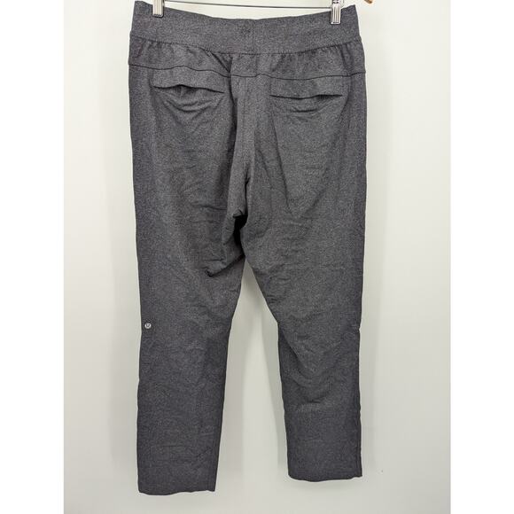 EUC Lululemon Athletica Gray Men's Sweatpants Size L 32Wx32L w Zip-close pockets - Picture 3 of 7